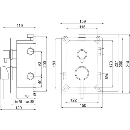 ugradna BFI7P3BOX