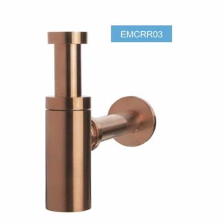 Sifon za lavabo DN32 5/4" okrugli, rose/EMCRR03